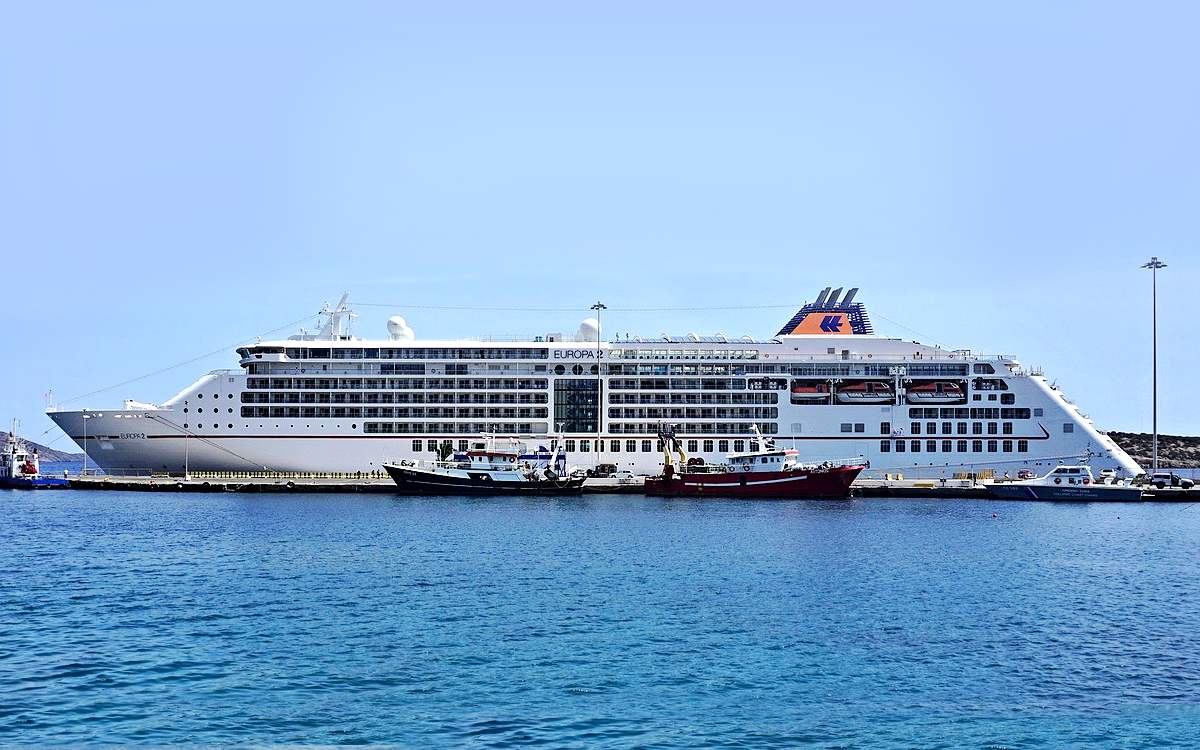Foto: Luxus Kreuzfahrt Schiff MS Europa - das Grand Hotel auf hoher See