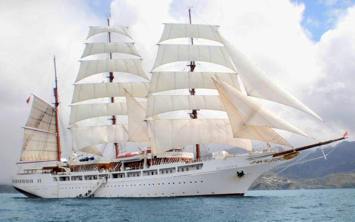 Bild: Luxus Segelschiff Sea Cloud II