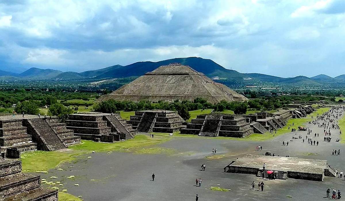 Foto: Mexiko Rundreise - Azteken Pyramiden in Totihuacan