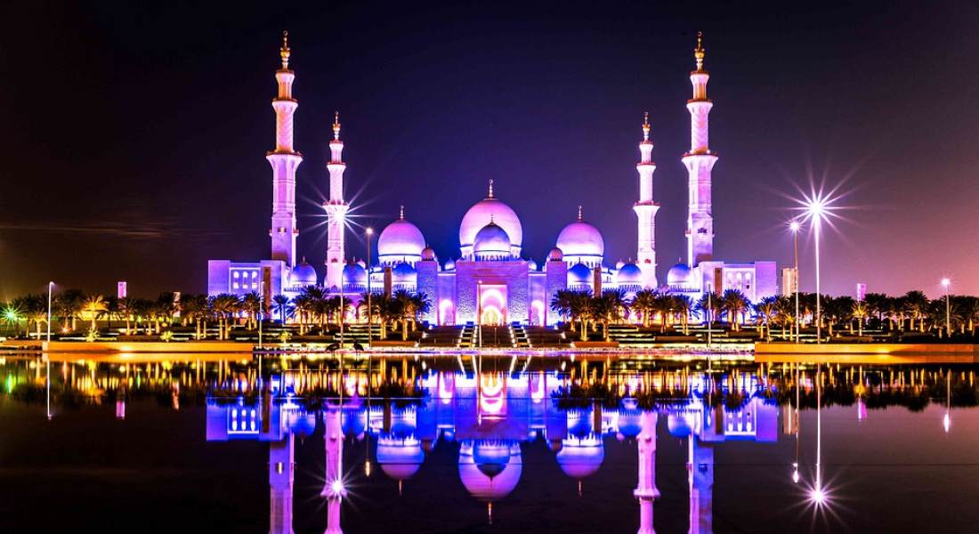 Foto: Arabien Rundreise - Dubai bei Nacht