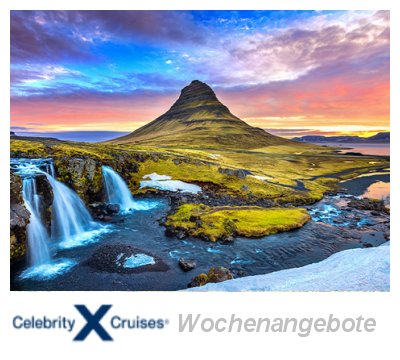 Aktuelle Wochenangebote vom Veranstalter Celebrity Cruises 