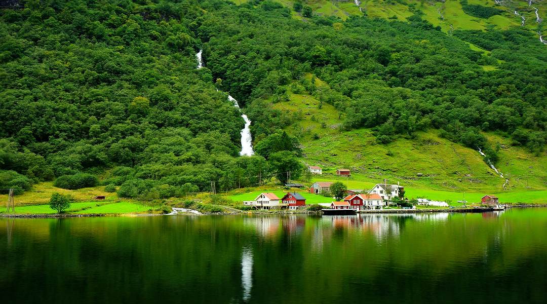 Foto: Fjord Songne in Norwegen