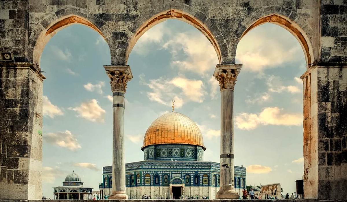 Foto: Israel Rundreise - Felsendom Tempel in Jerusalem