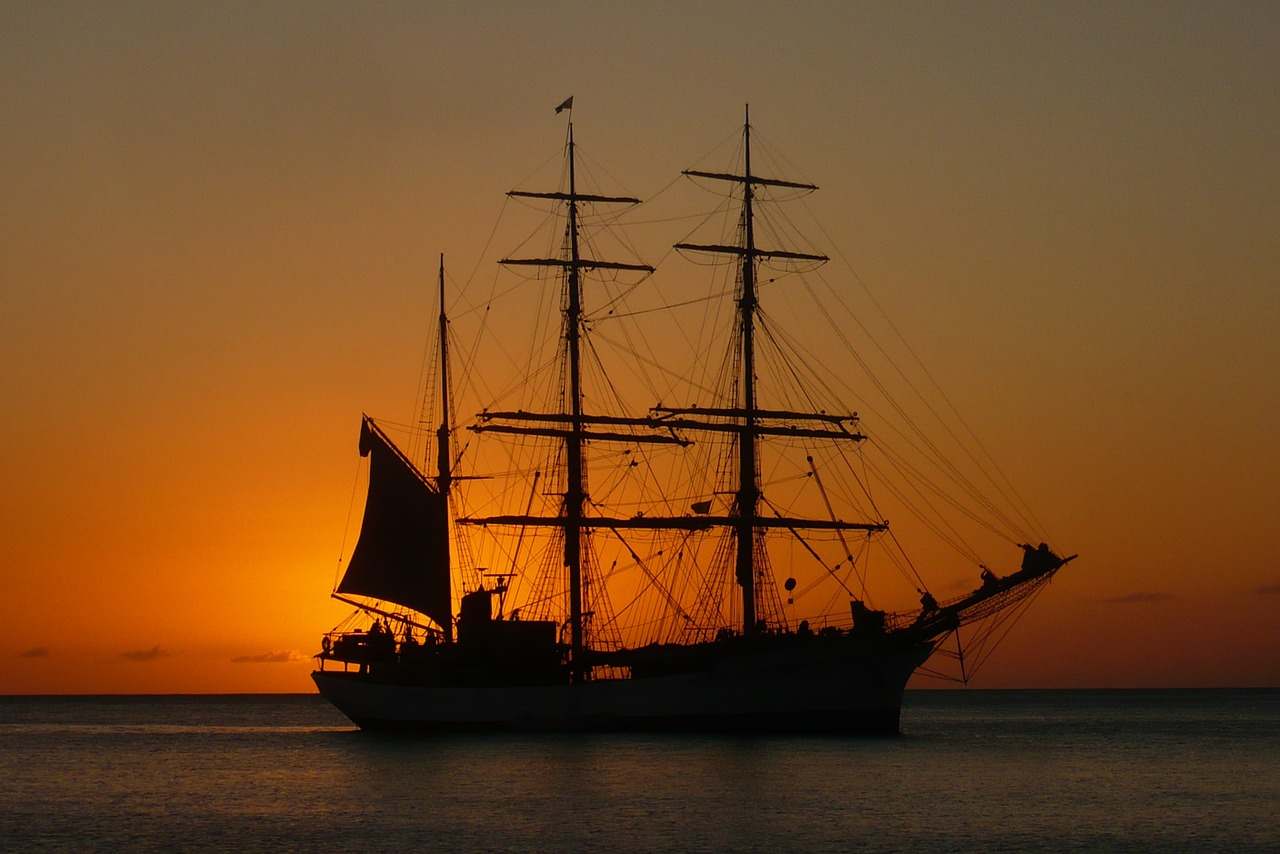 Foto: Segelschiff Kreuzfahrt Karibik von Martinique nach Guadeloupe