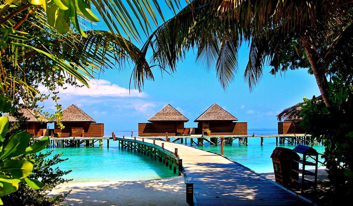 Foto: Urlaub auf den Malediven - Insel Veligandu
