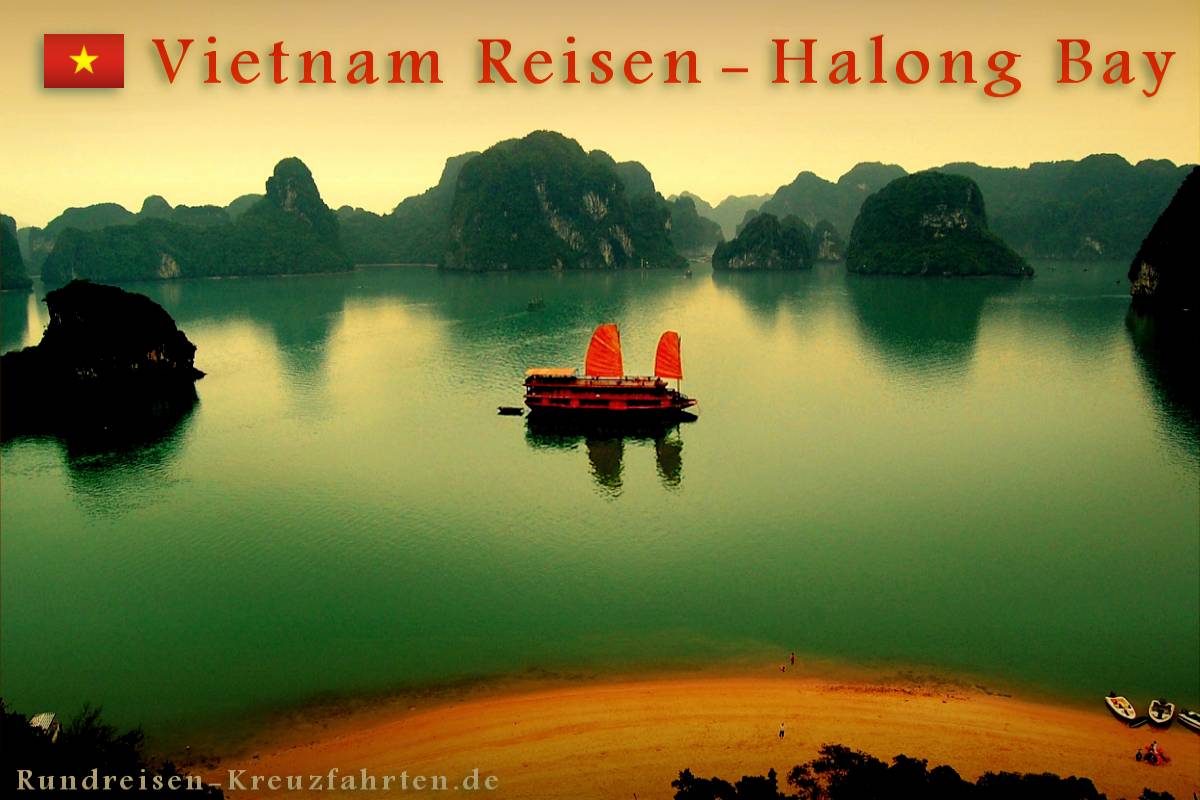 Vietnam Reise - Halong Bay